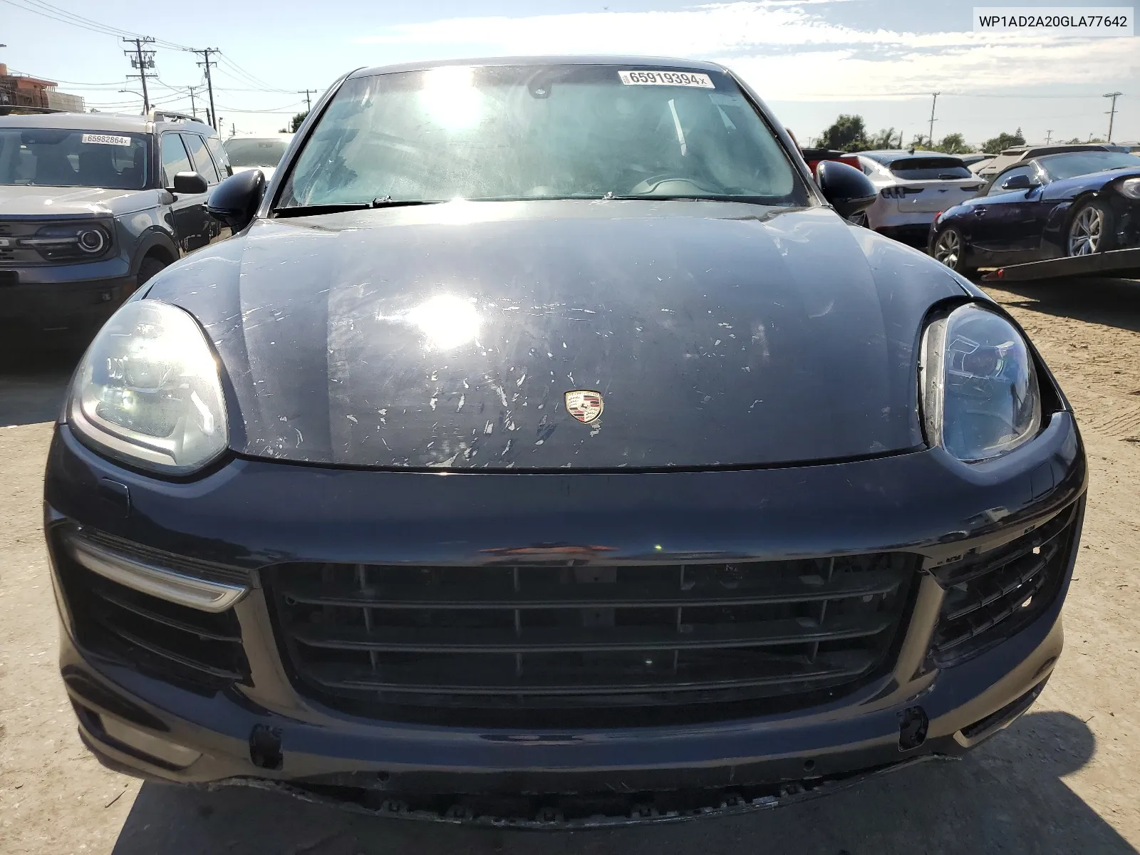 WP1AD2A20GLA77642 2016 Porsche Cayenne Gts