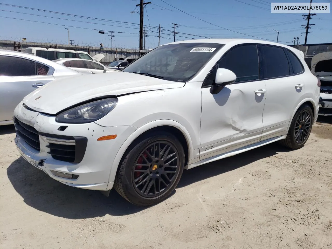 WP1AD2A29GLA78059 2016 Porsche Cayenne Gts