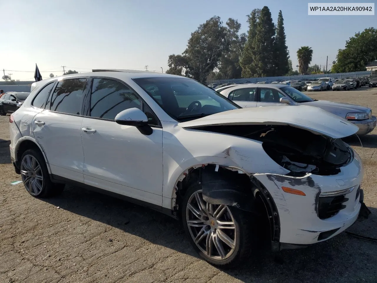 WP1AA2A20HKA90942 2017 Porsche Cayenne