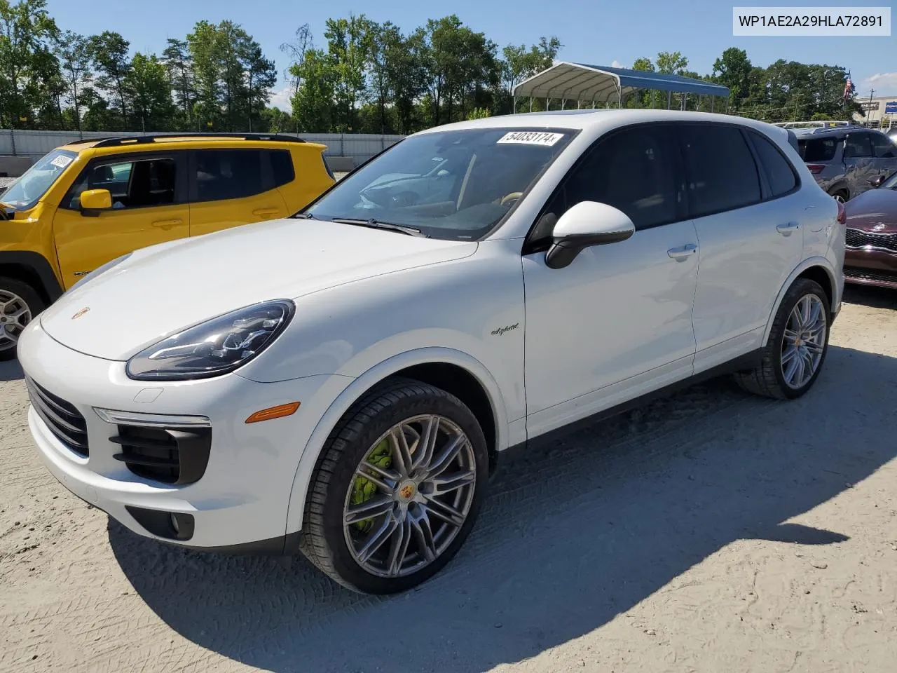 WP1AE2A29HLA72891 2017 Porsche Cayenne Se Hybrid Platinum