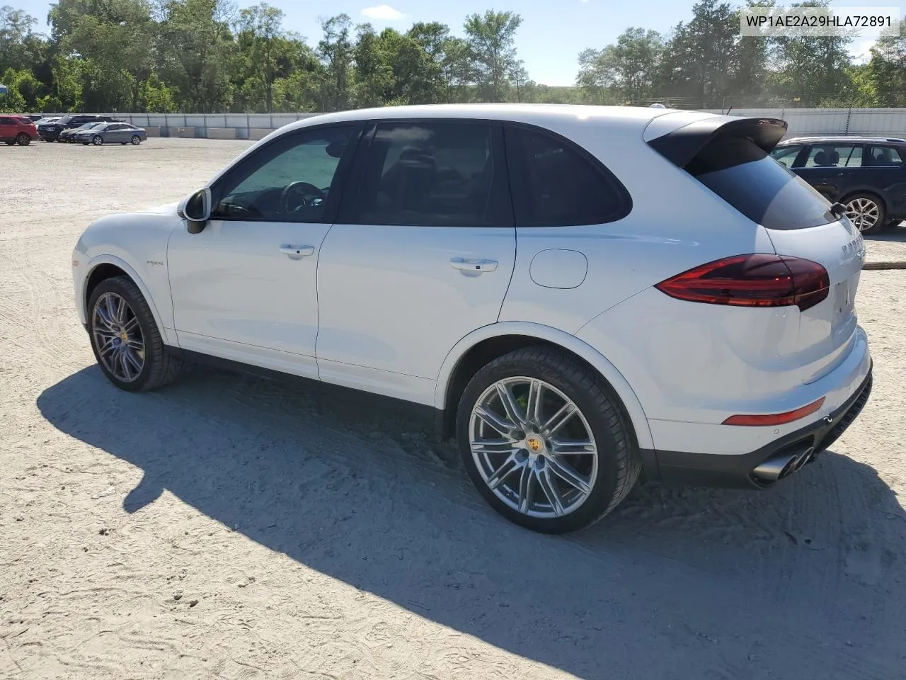 2017 Porsche Cayenne Se Hybrid Platinum VIN: WP1AE2A29HLA72891 Lot: 54033174