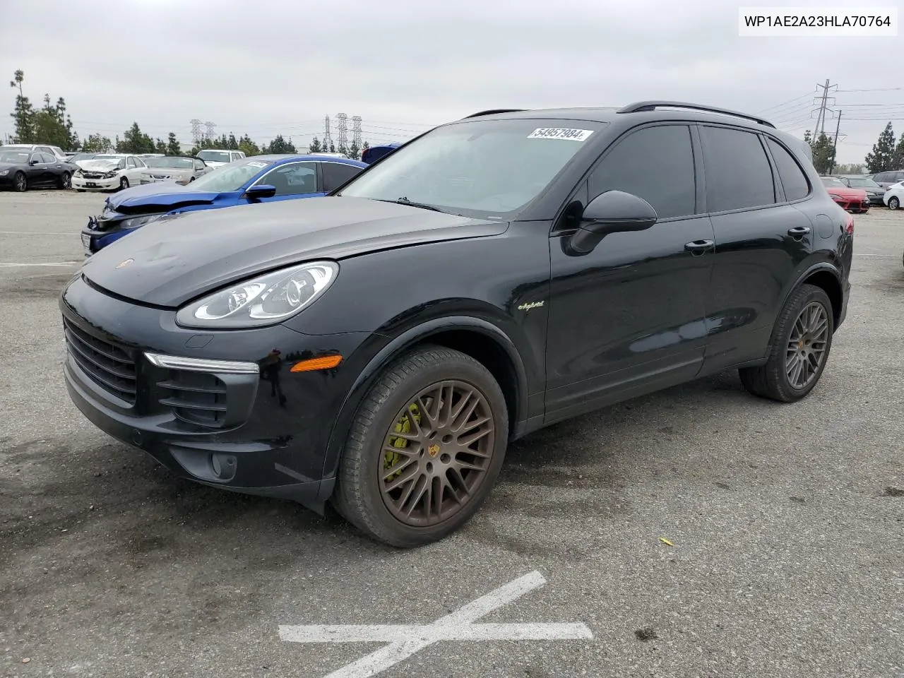 WP1AE2A23HLA70764 2017 Porsche Cayenne Se Hybrid Platinum