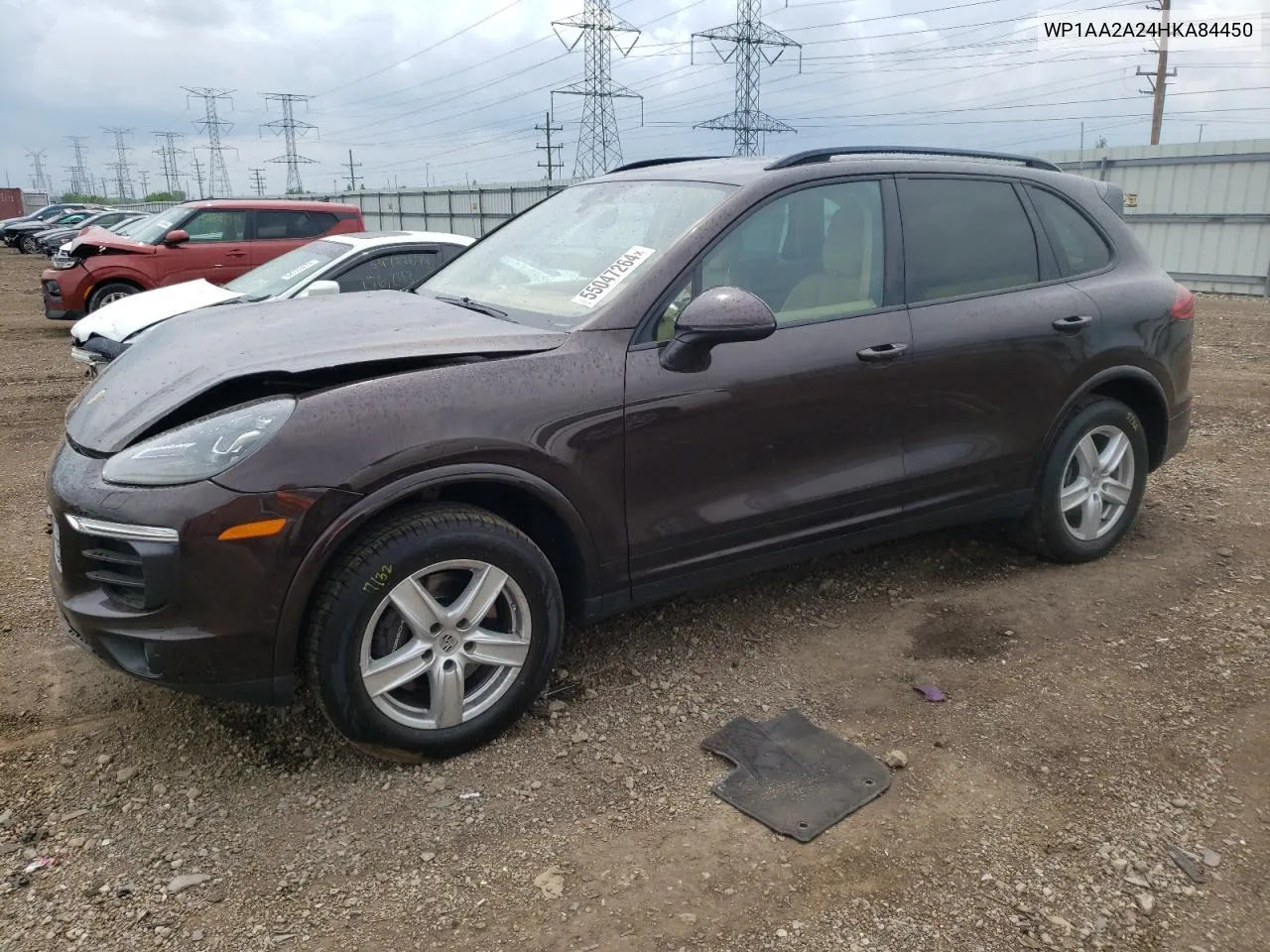 WP1AA2A24HKA84450 2017 Porsche Cayenne