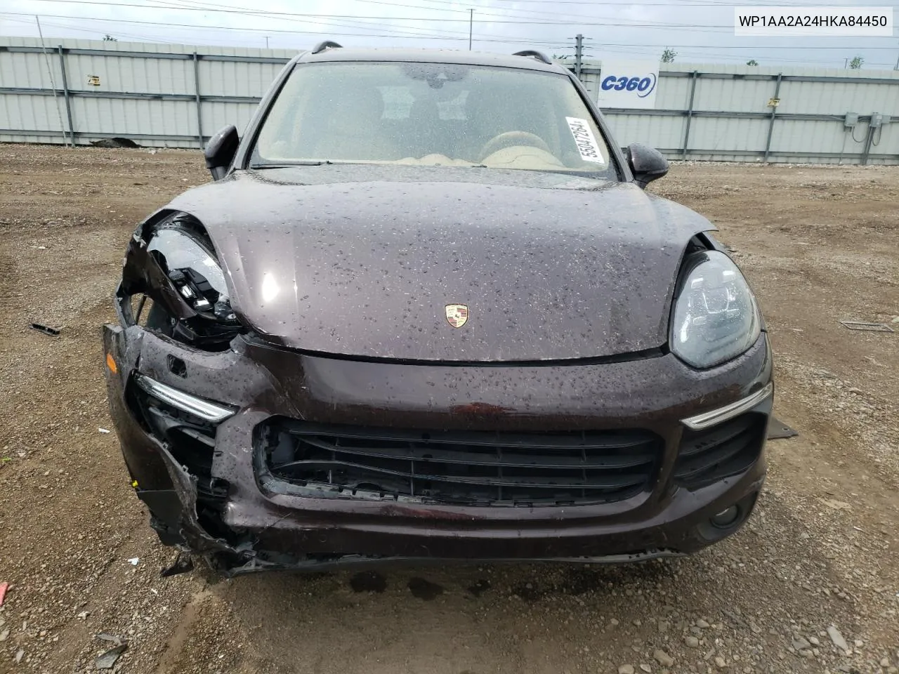 WP1AA2A24HKA84450 2017 Porsche Cayenne