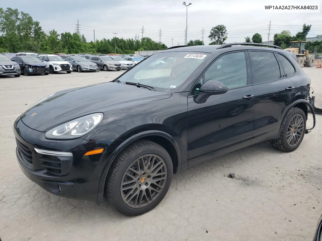 2017 Porsche Cayenne VIN: WP1AA2A27HKA84023 Lot: 55113434