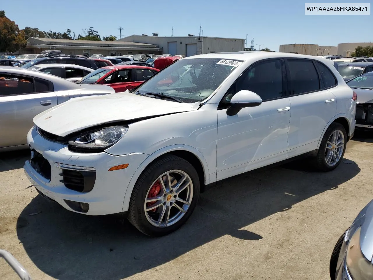 WP1AA2A26HKA85471 2017 Porsche Cayenne