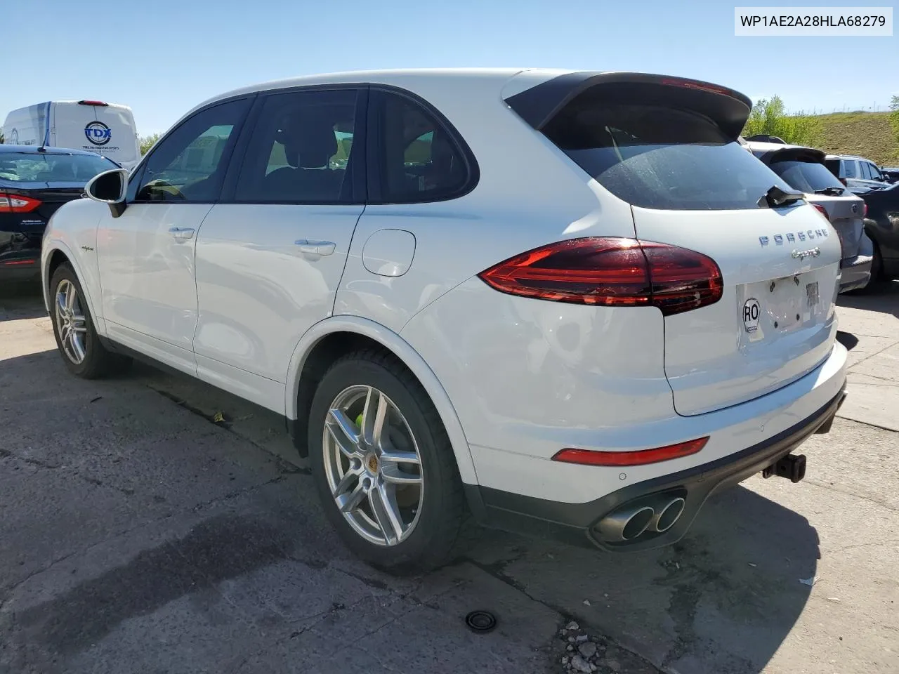 2017 Porsche Cayenne Se Hybrid Platinum VIN: WP1AE2A28HLA68279 Lot: 55202414