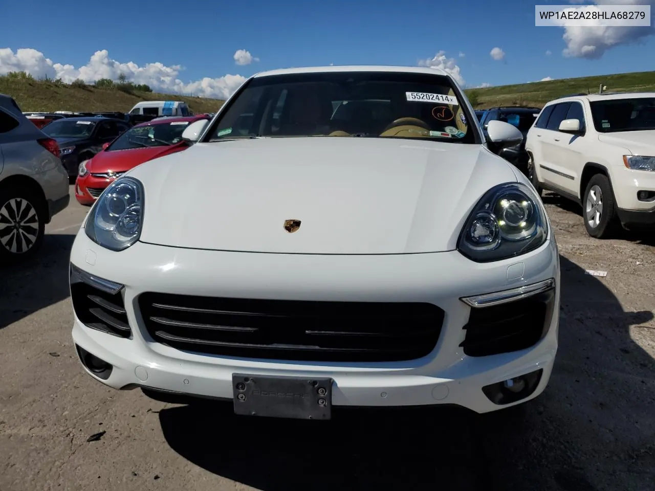 WP1AE2A28HLA68279 2017 Porsche Cayenne Se Hybrid Platinum