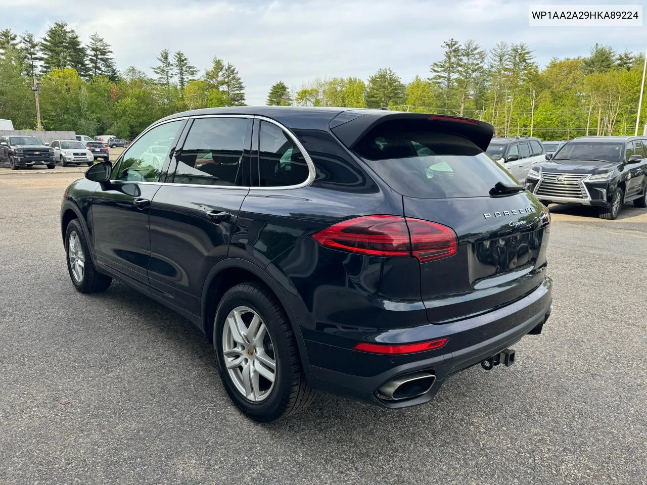 WP1AA2A29HKA89224 2017 Porsche Cayenne