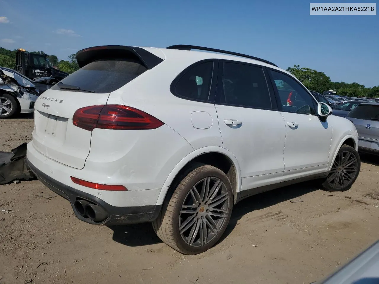 WP1AA2A21HKA82218 2017 Porsche Cayenne