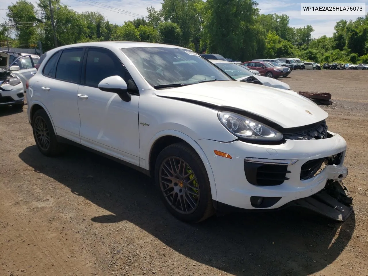 WP1AE2A26HLA76073 2017 Porsche Cayenne Se Hybrid Platinum