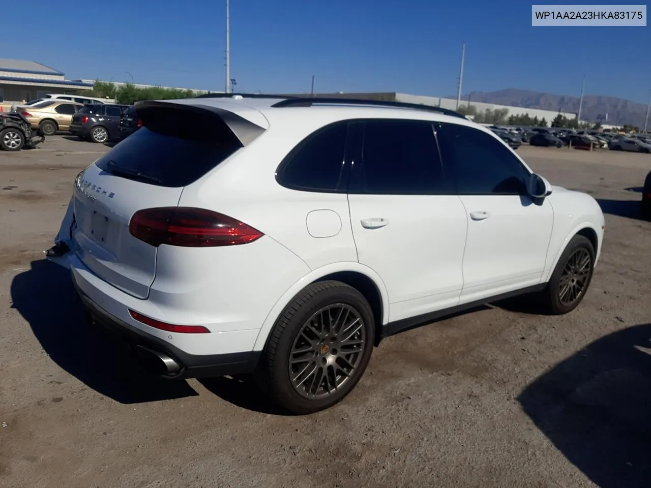 WP1AA2A23HKA83175 2017 Porsche Cayenne