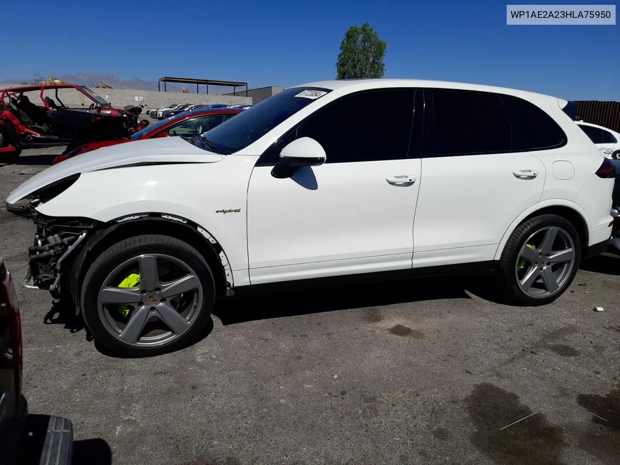 WP1AE2A23HLA75950 2017 Porsche Cayenne Se Hybrid Platinum