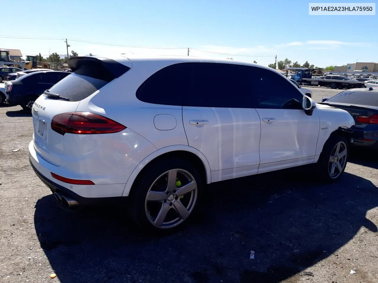 WP1AE2A23HLA75950 2017 Porsche Cayenne Se Hybrid Platinum