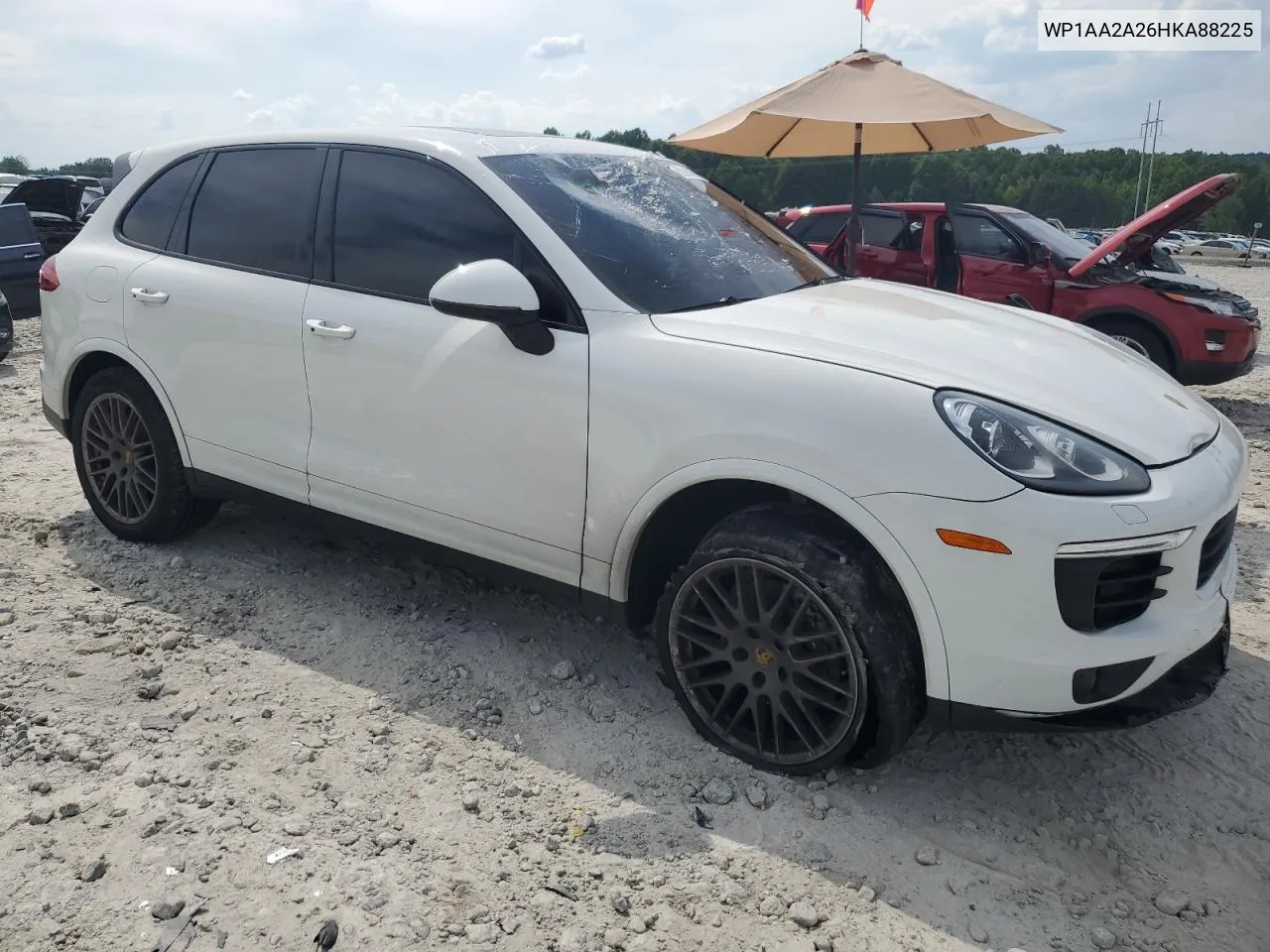 WP1AA2A26HKA88225 2017 Porsche Cayenne