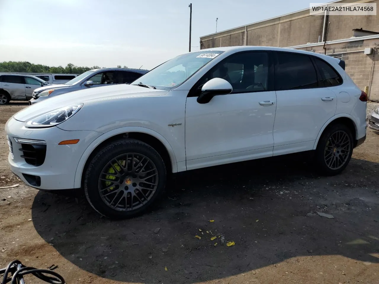 WP1AE2A21HLA74568 2017 Porsche Cayenne Se Hybrid Platinum