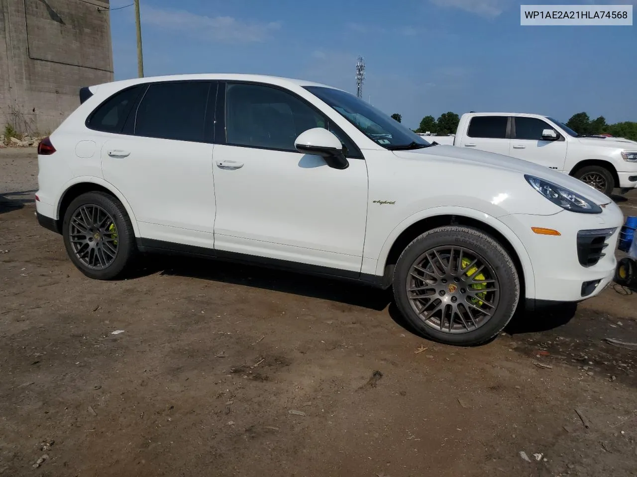 WP1AE2A21HLA74568 2017 Porsche Cayenne Se Hybrid Platinum