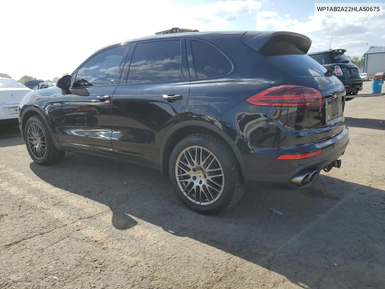 WP1AB2A22HLA50675 2017 Porsche Cayenne S