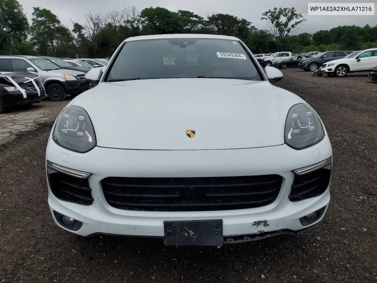 WP1AE2A2XHLA71216 2017 Porsche Cayenne Se Hybrid Platinum