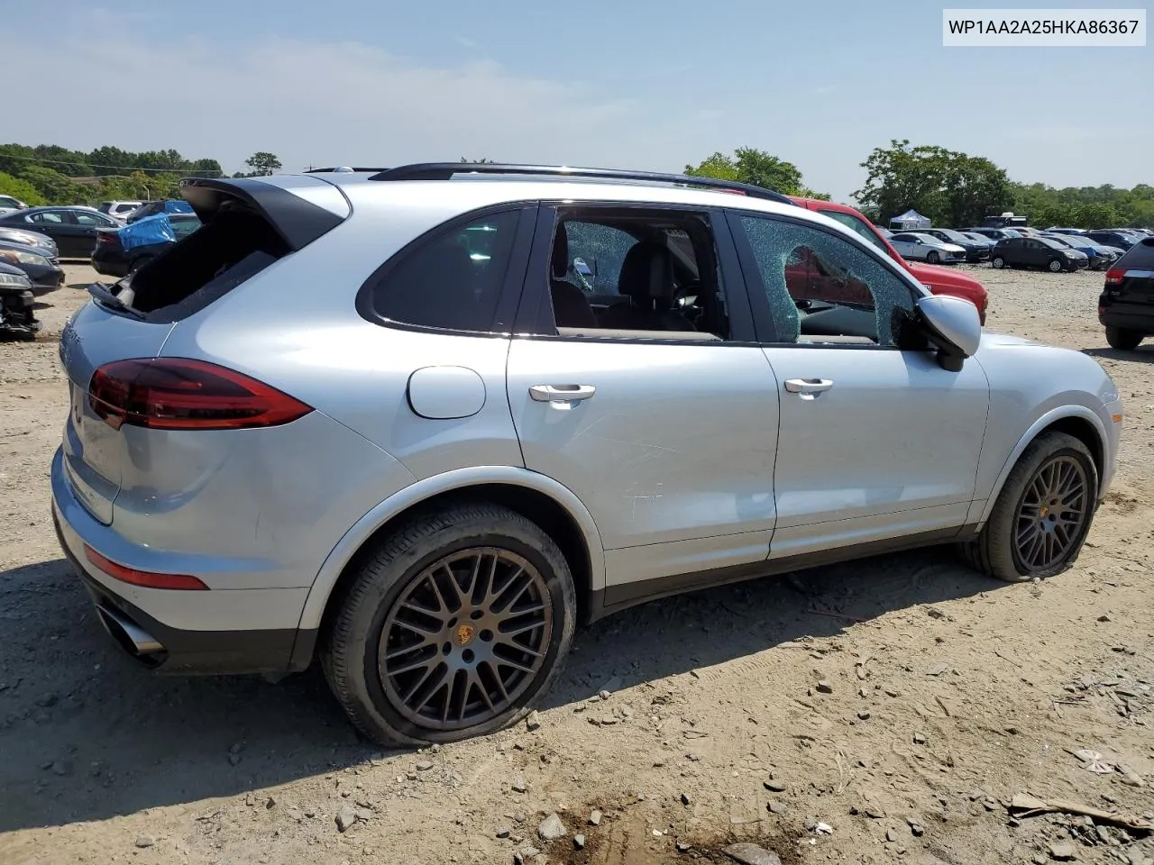 WP1AA2A25HKA86367 2017 Porsche Cayenne