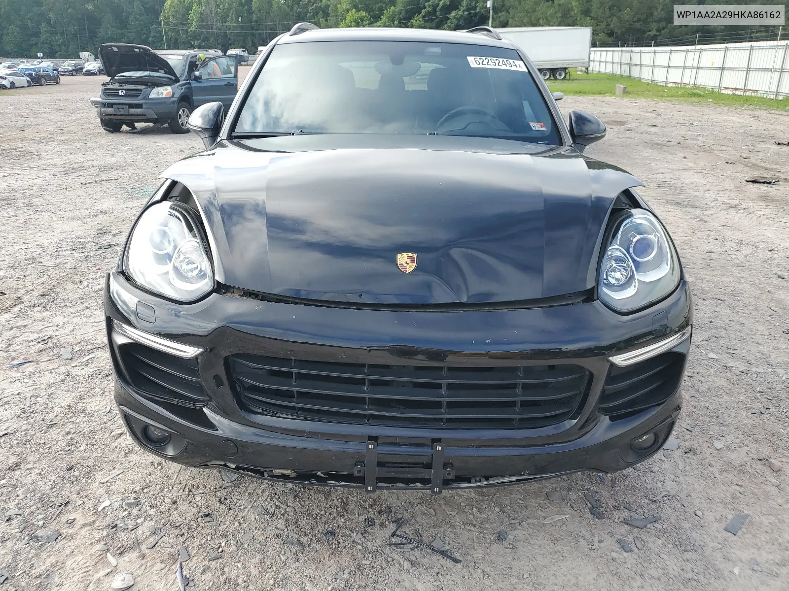 2017 Porsche Cayenne VIN: WP1AA2A29HKA86162 Lot: 62292494