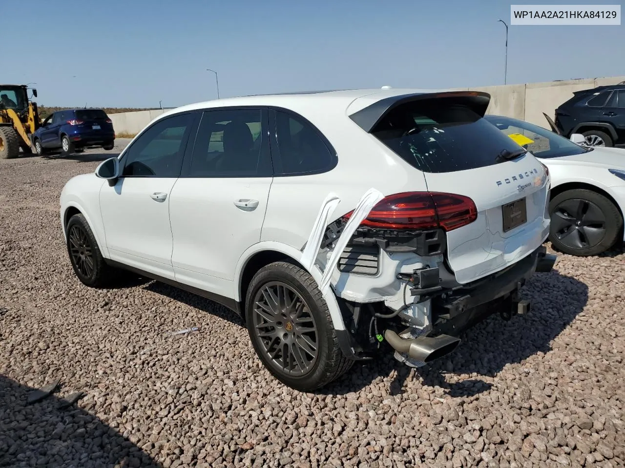 WP1AA2A21HKA84129 2017 Porsche Cayenne