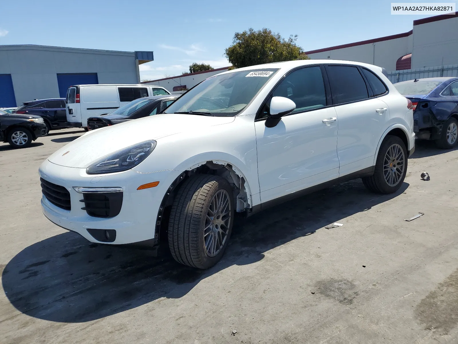 2017 Porsche Cayenne VIN: WP1AA2A27HKA82871 Lot: 65458694