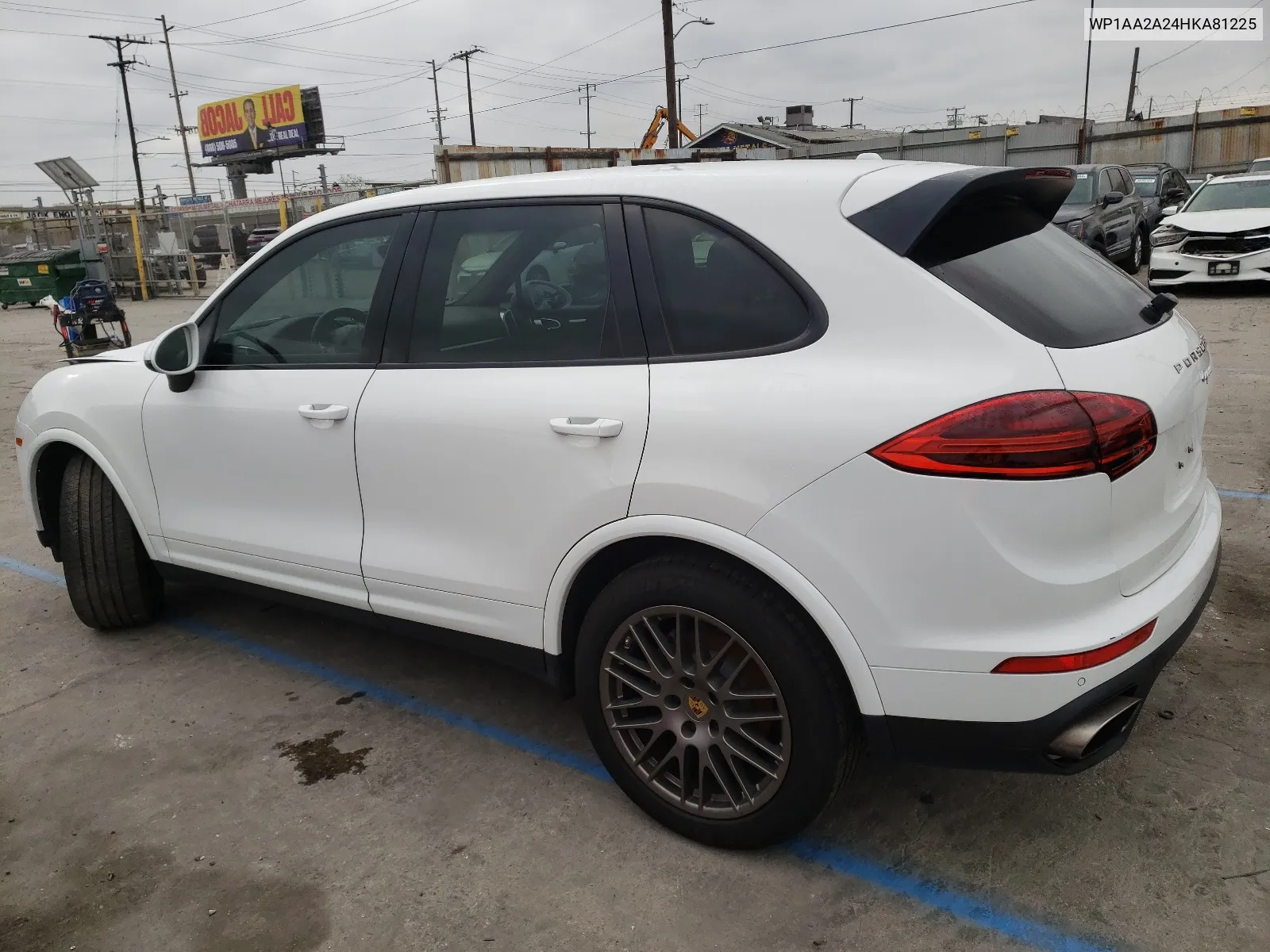 2017 Porsche Cayenne VIN: WP1AA2A24HKA81225 Lot: 68863544