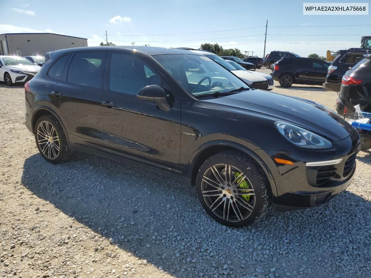 WP1AE2A2XHLA75668 2017 Porsche Cayenne Se Hybrid Platinum