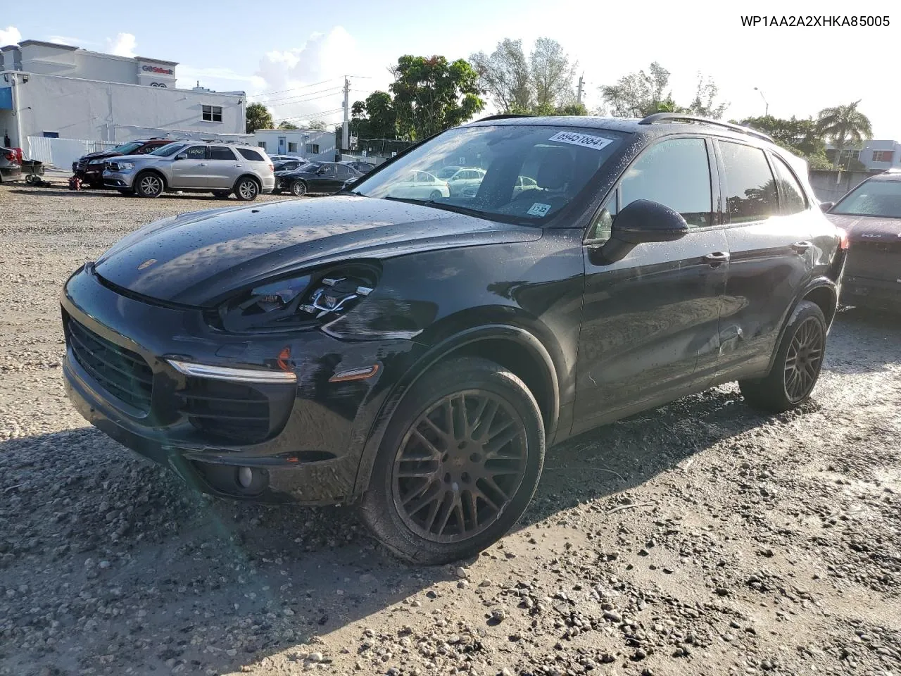 2017 Porsche Cayenne VIN: WP1AA2A2XHKA85005 Lot: 69451884