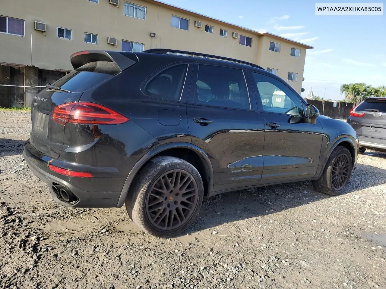 WP1AA2A2XHKA85005 2017 Porsche Cayenne