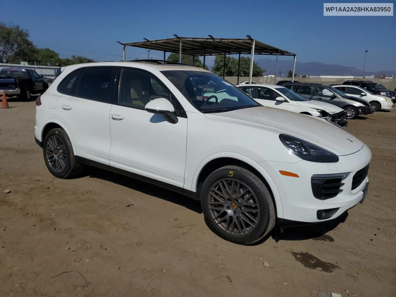 WP1AA2A28HKA83950 2017 Porsche Cayenne