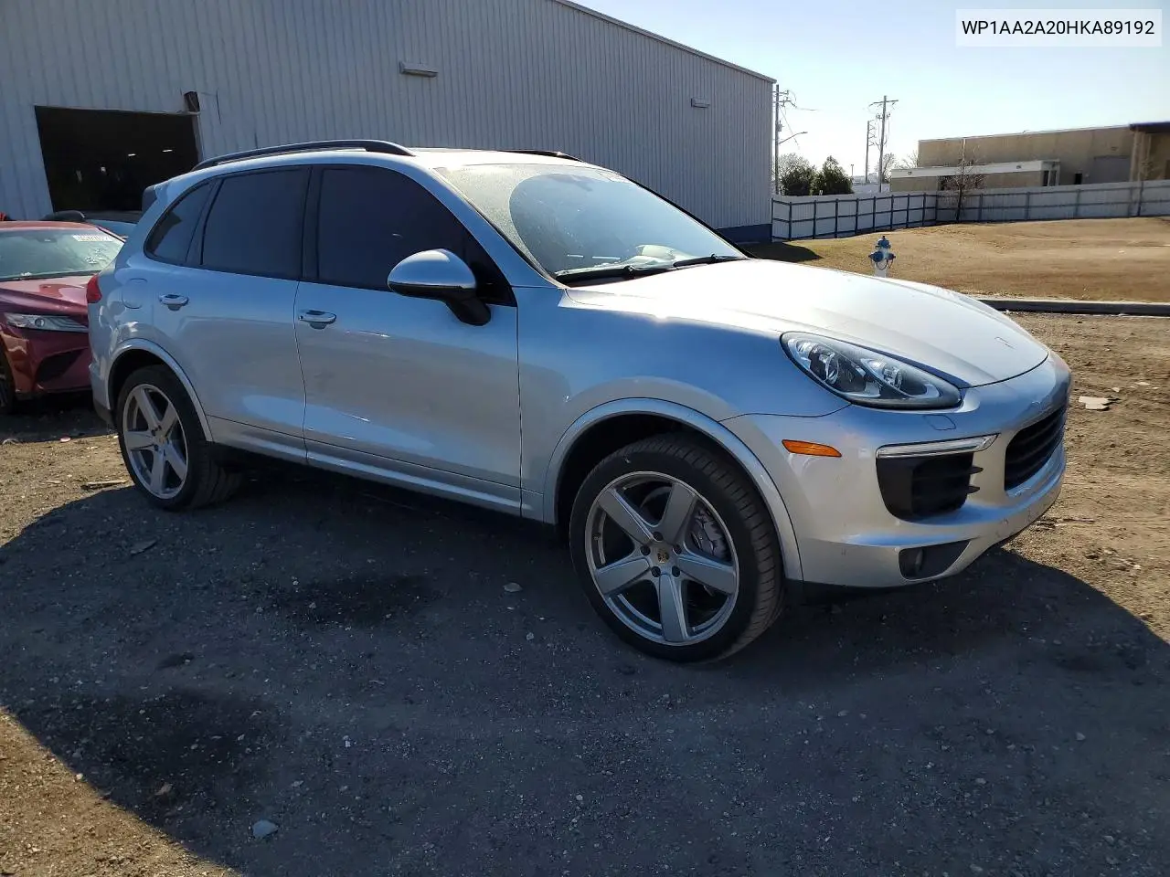 WP1AA2A20HKA89192 2017 Porsche Cayenne
