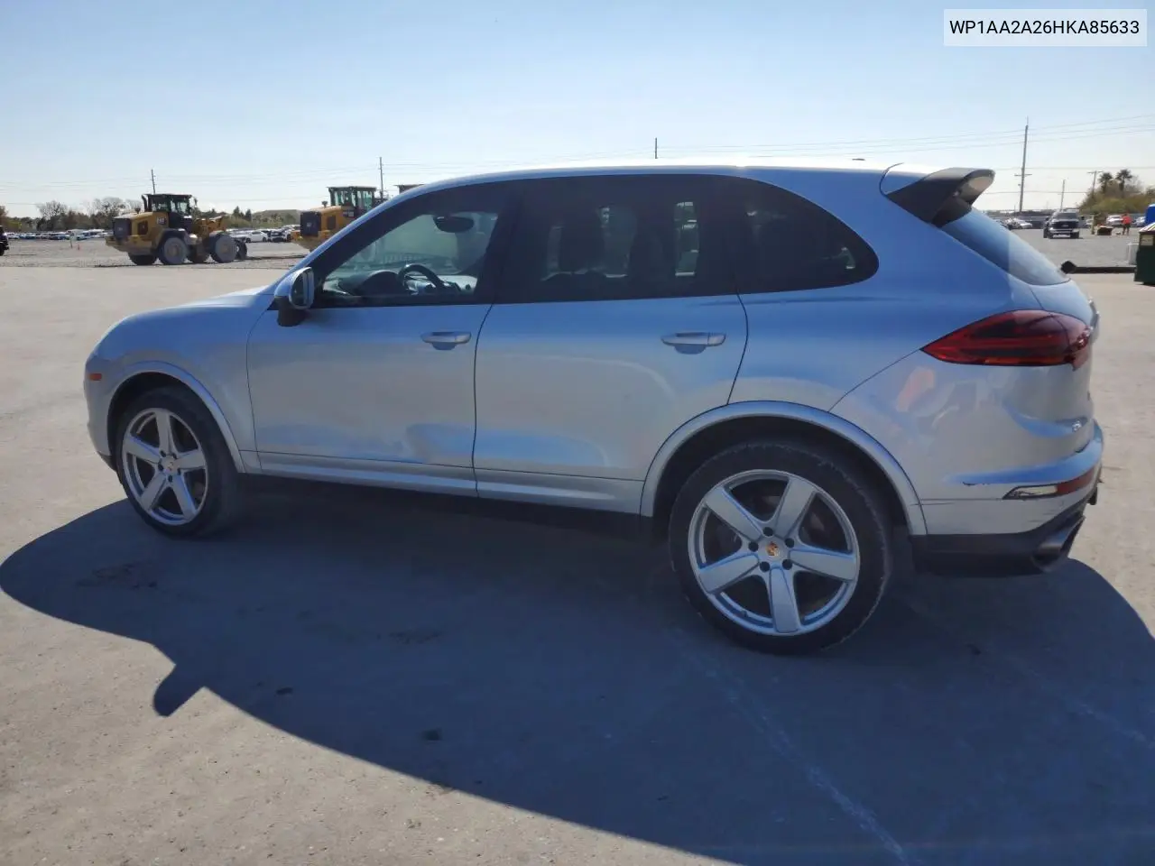 WP1AA2A26HKA85633 2017 Porsche Cayenne