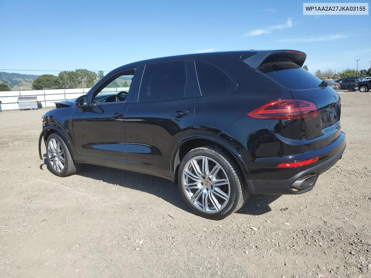 2018 Porsche Cayenne VIN: WP1AA2A27JKA03155 Lot: 53867524