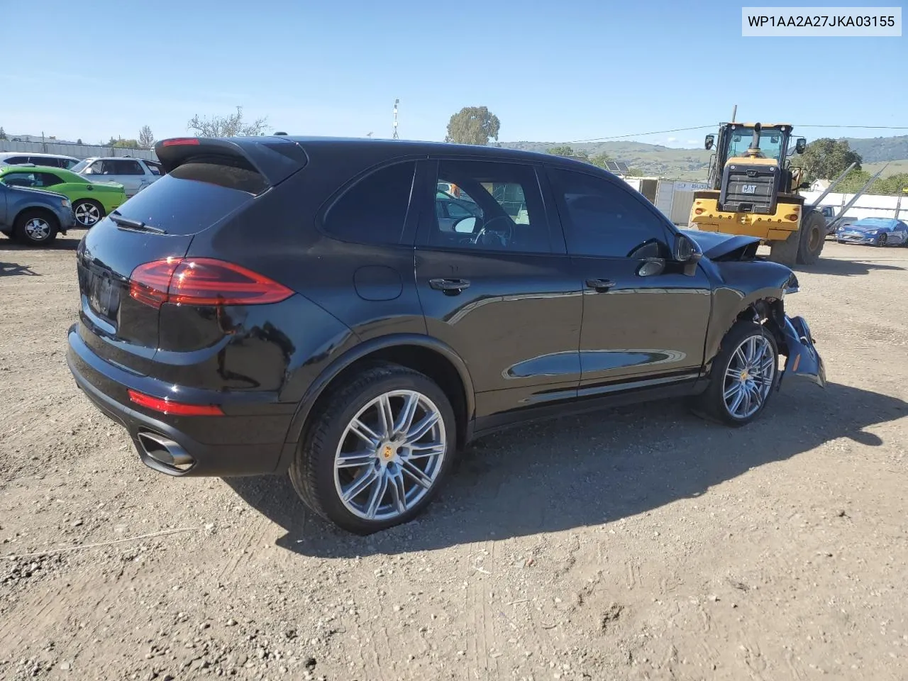 2018 Porsche Cayenne VIN: WP1AA2A27JKA03155 Lot: 53867524