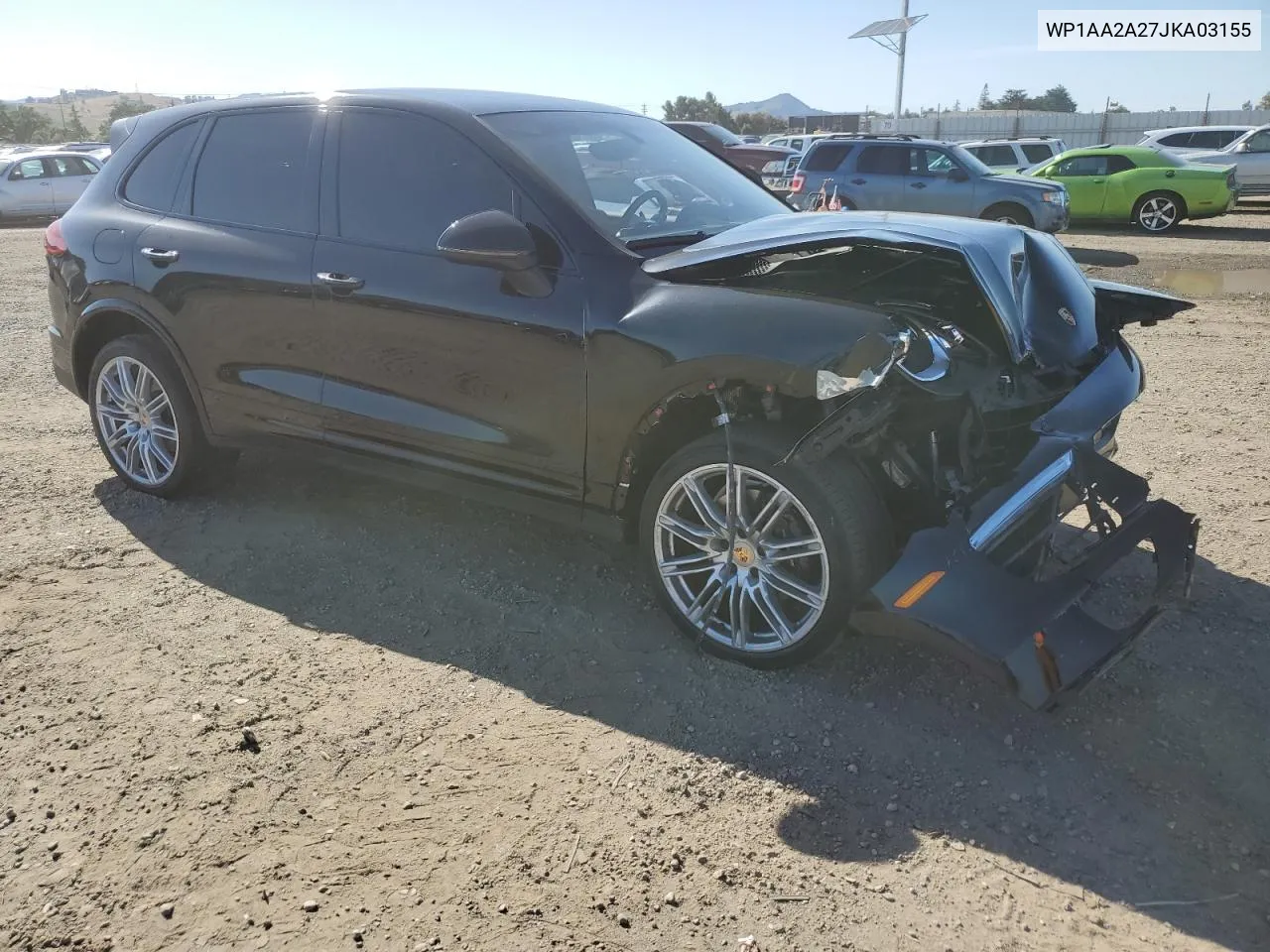 2018 Porsche Cayenne VIN: WP1AA2A27JKA03155 Lot: 53867524