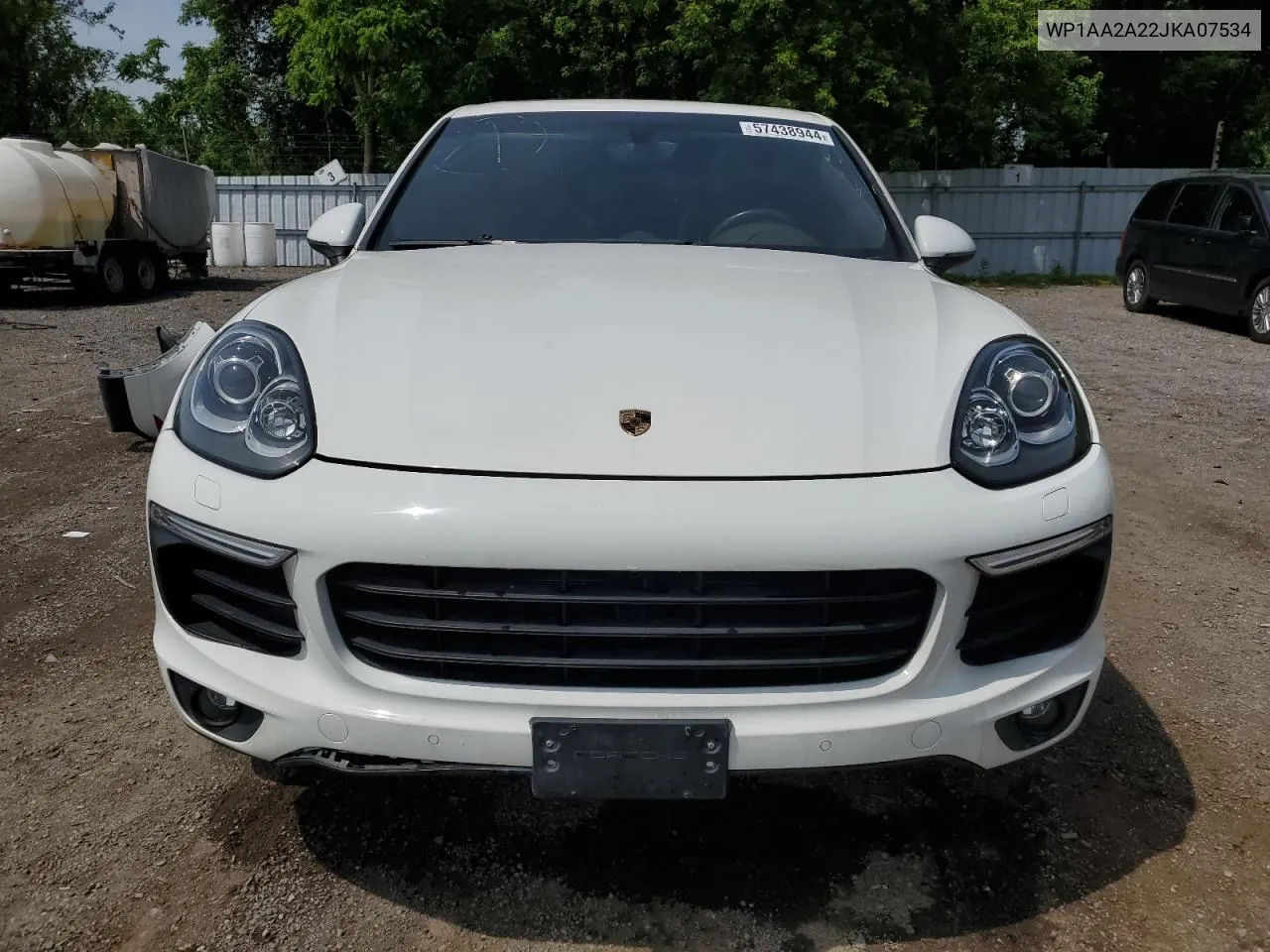 2018 Porsche Cayenne VIN: WP1AA2A22JKA07534 Lot: 57438944