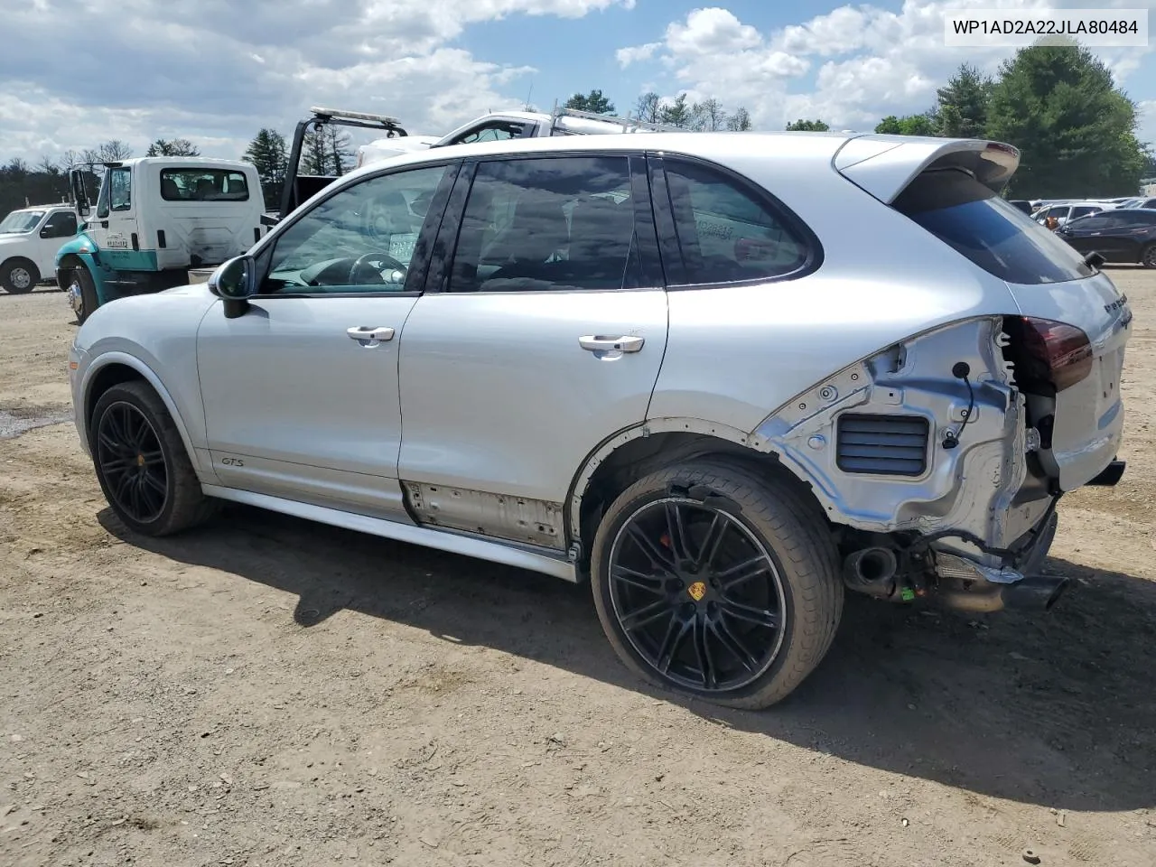 WP1AD2A22JLA80484 2018 Porsche Cayenne Gts