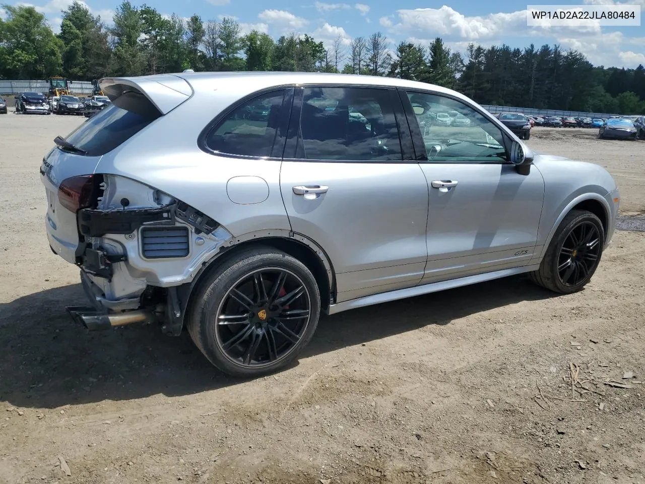 WP1AD2A22JLA80484 2018 Porsche Cayenne Gts