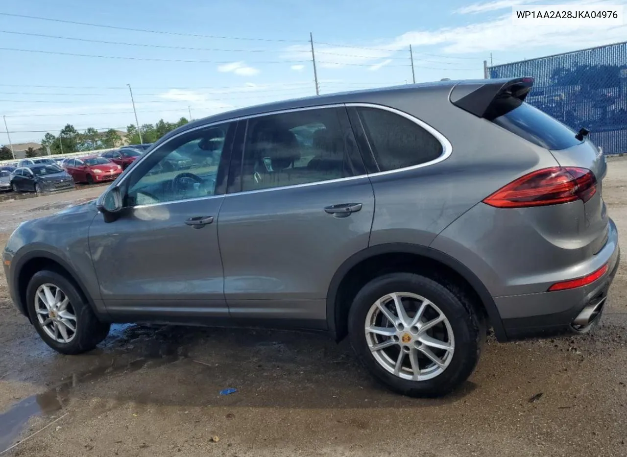 WP1AA2A28JKA04976 2018 Porsche Cayenne