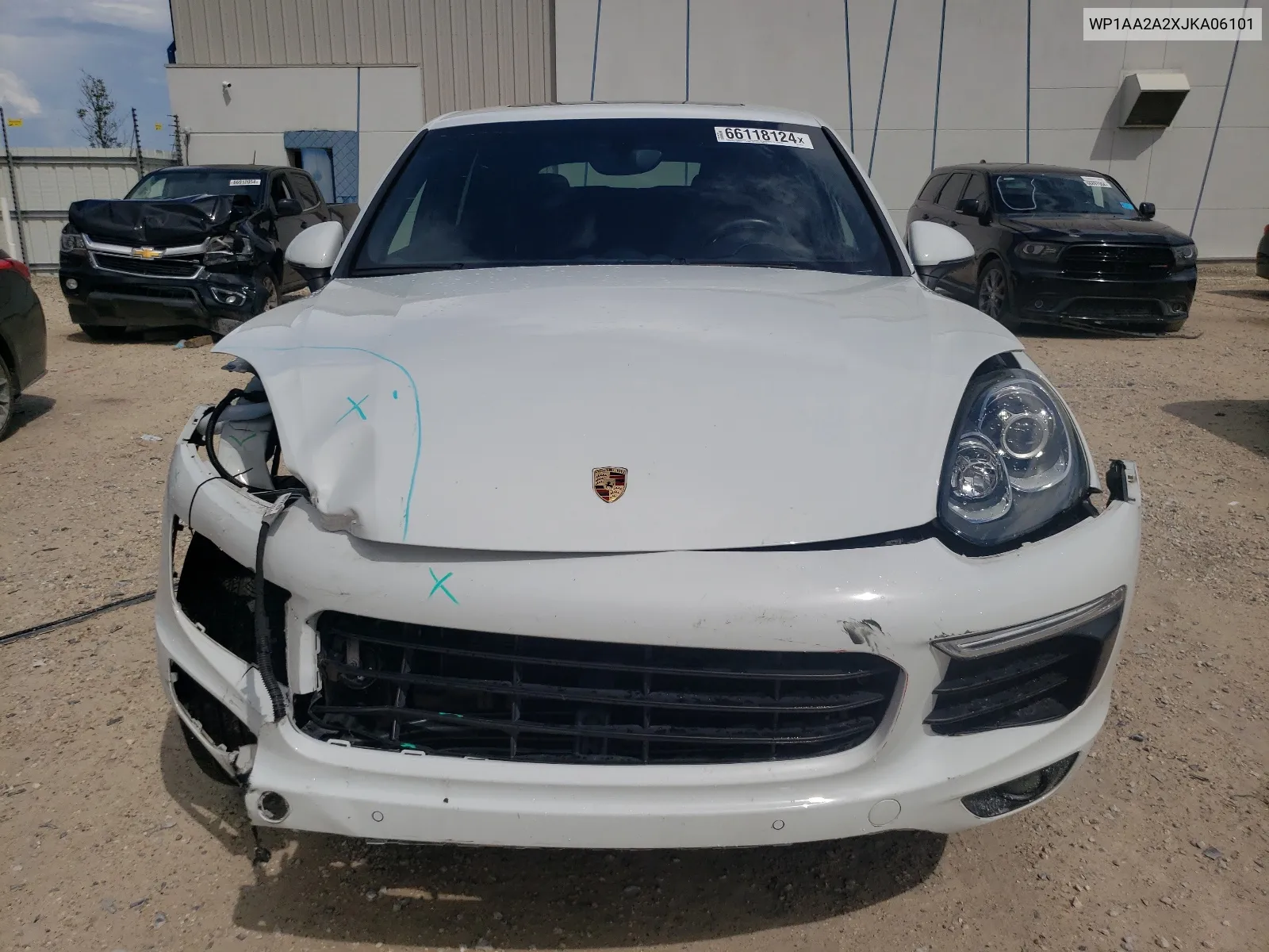 2018 Porsche Cayenne VIN: WP1AA2A2XJKA06101 Lot: 66118124