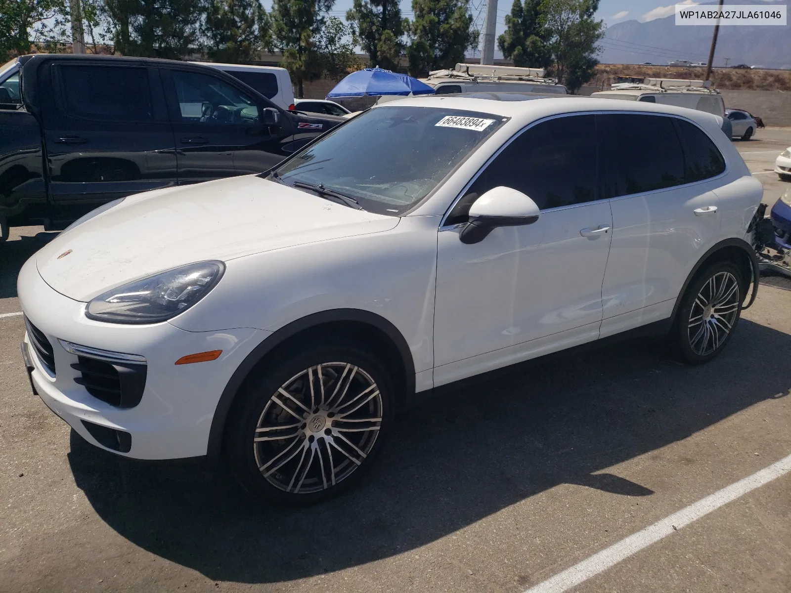 WP1AB2A27JLA61046 2018 Porsche Cayenne S