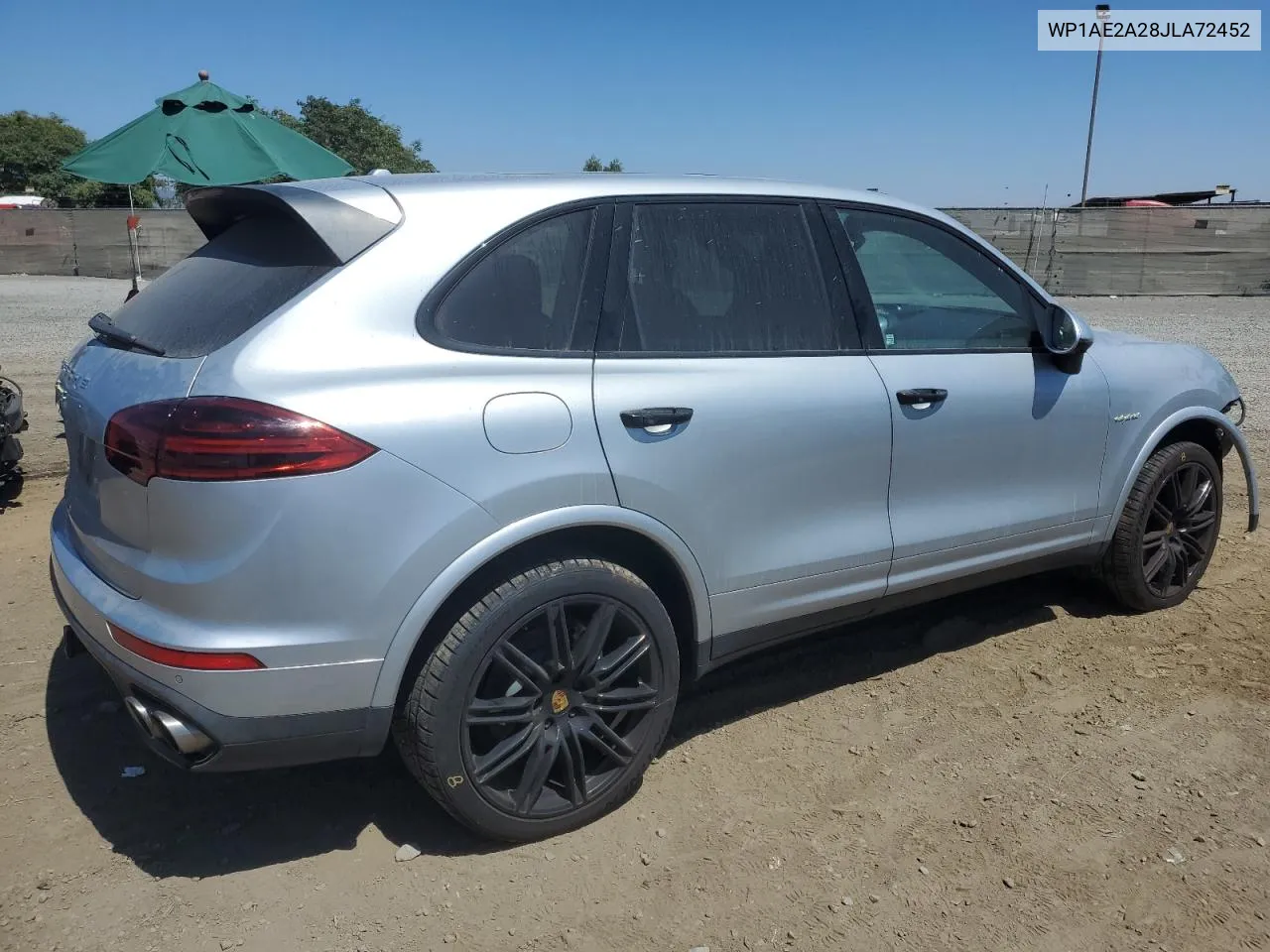 WP1AE2A28JLA72452 2018 Porsche Cayenne Se Hybrid Platinum