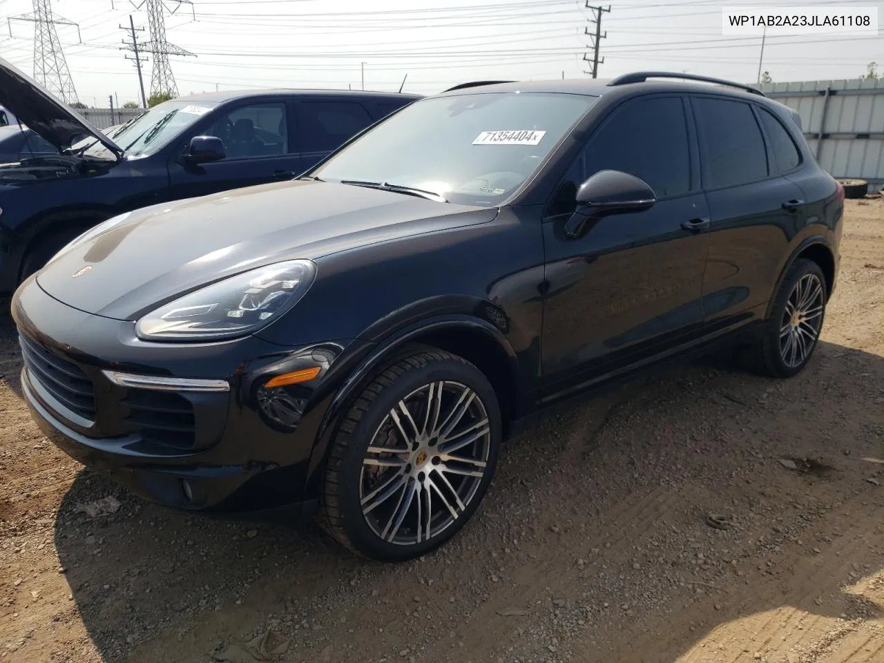 WP1AB2A23JLA61108 2018 Porsche Cayenne S