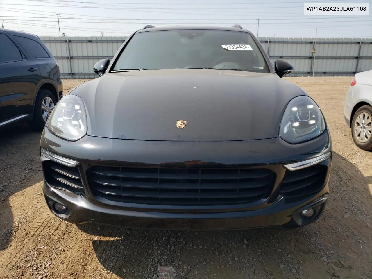 2018 Porsche Cayenne S VIN: WP1AB2A23JLA61108 Lot: 71354404