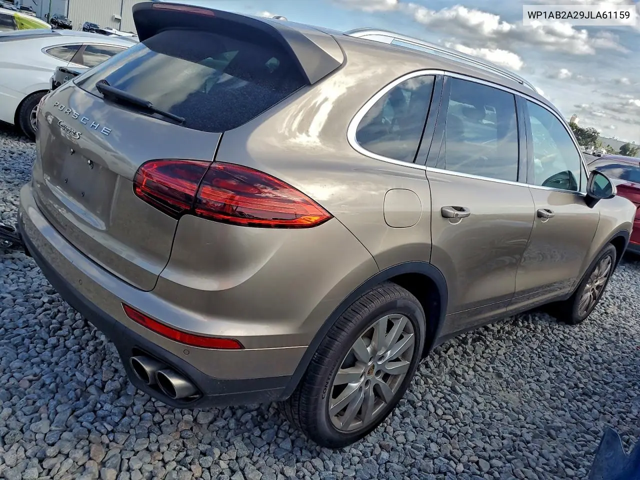 WP1AB2A29JLA61159 2018 Porsche Cayenne S