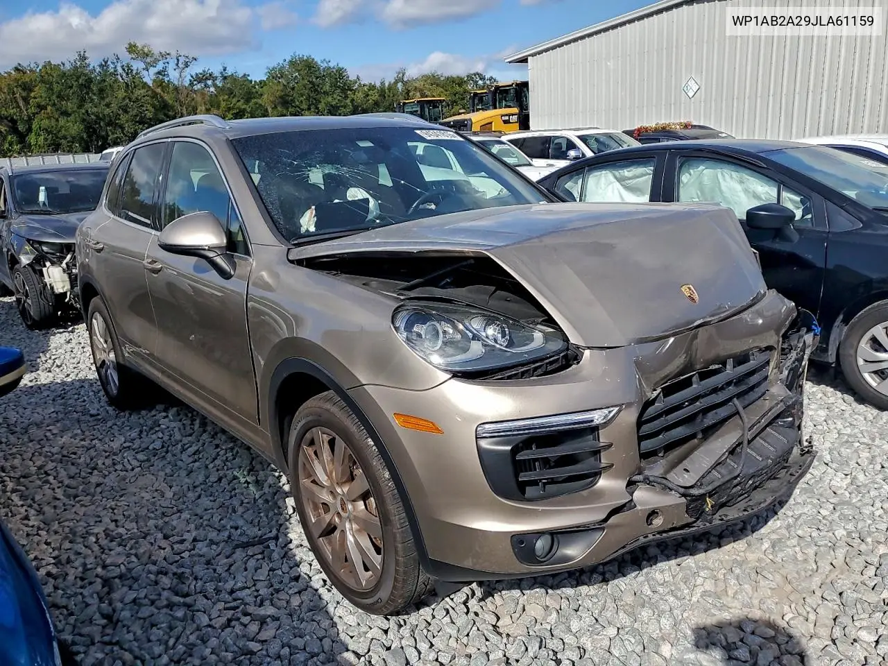WP1AB2A29JLA61159 2018 Porsche Cayenne S