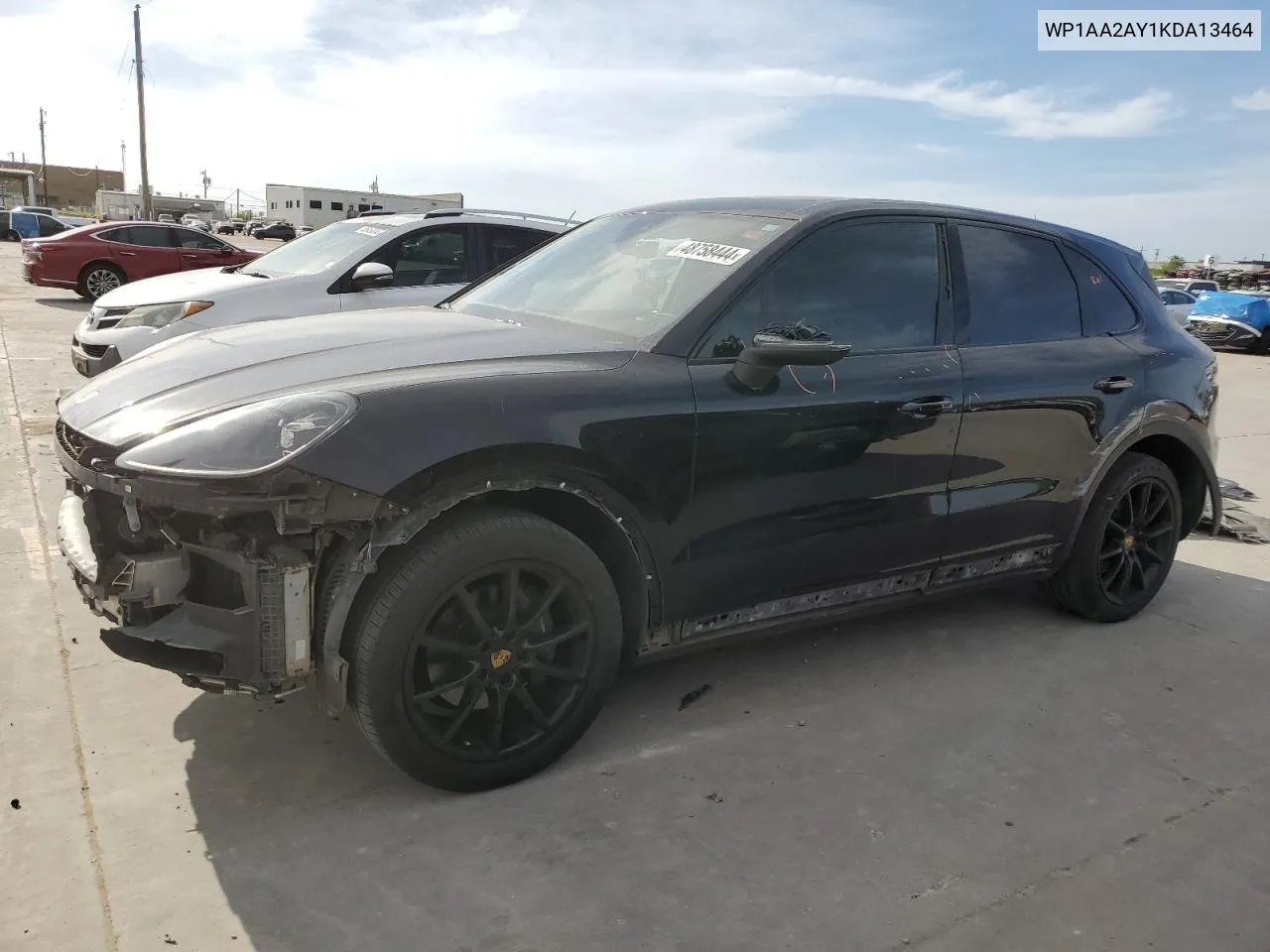 WP1AA2AY1KDA13464 2019 Porsche Cayenne