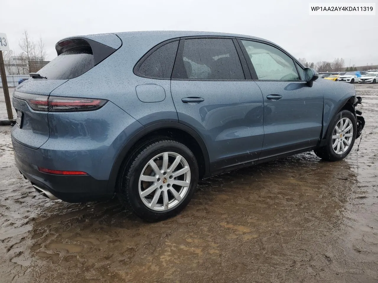 2019 Porsche Cayenne VIN: WP1AA2AY4KDA11319 Lot: 50593454